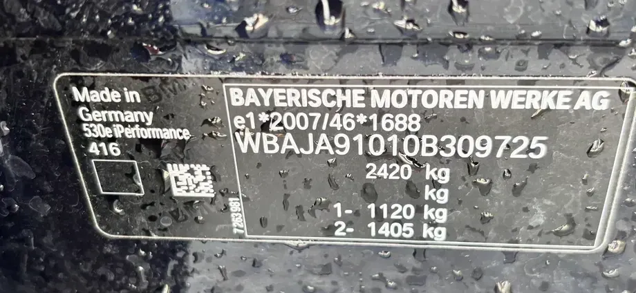 BMW Seria 5 G30/G31 530e iPerformance Aut. — imagine 2