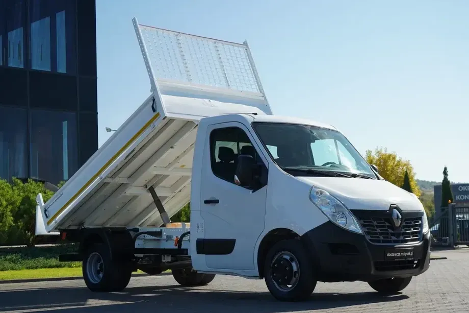 Renault MASTER / BASCULATOR DIN OȚEL - 3,3 M / DUBLU / MANUAL / IMPORTAT — imagine 3