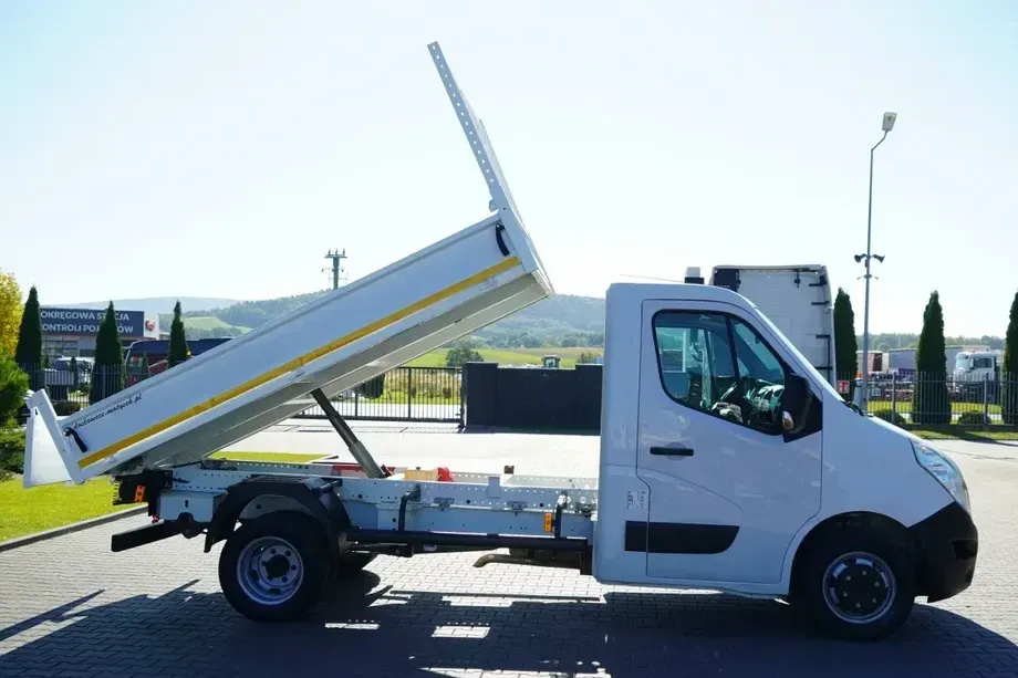 Renault MASTER / BASCULATOR DIN OȚEL - 3,3 M / DUBLU / MANUAL / IMPORTAT — imagine 7