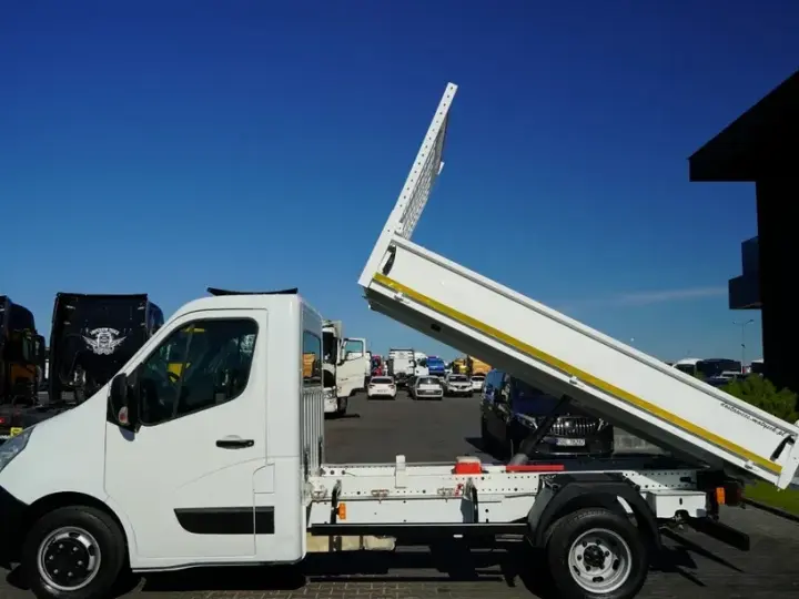 Renault MASTER / BASCULATOR DIN OȚEL - 3,3 M / DUBLU / MANUAL / IMPORTAT