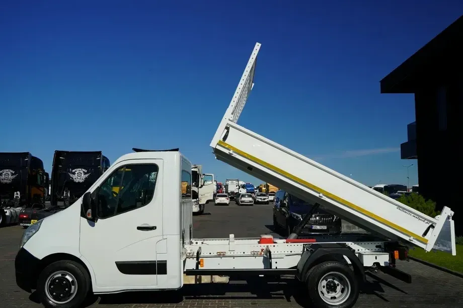 Renault MASTER / BASCULATOR DIN OȚEL - 3,3 M / DUBLU / MANUAL / IMPORTAT — imagine 4