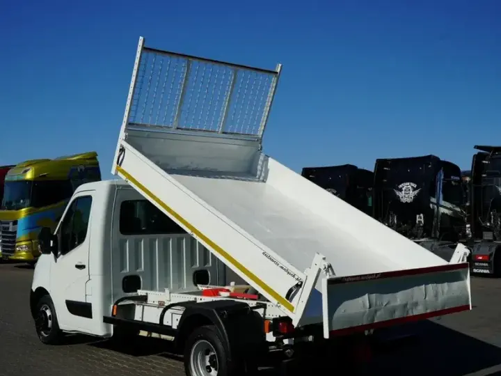 Renault MASTER / BASCULATOR DIN OȚEL - 3,3 M / DUBLU / MANUAL / IMPORTAT