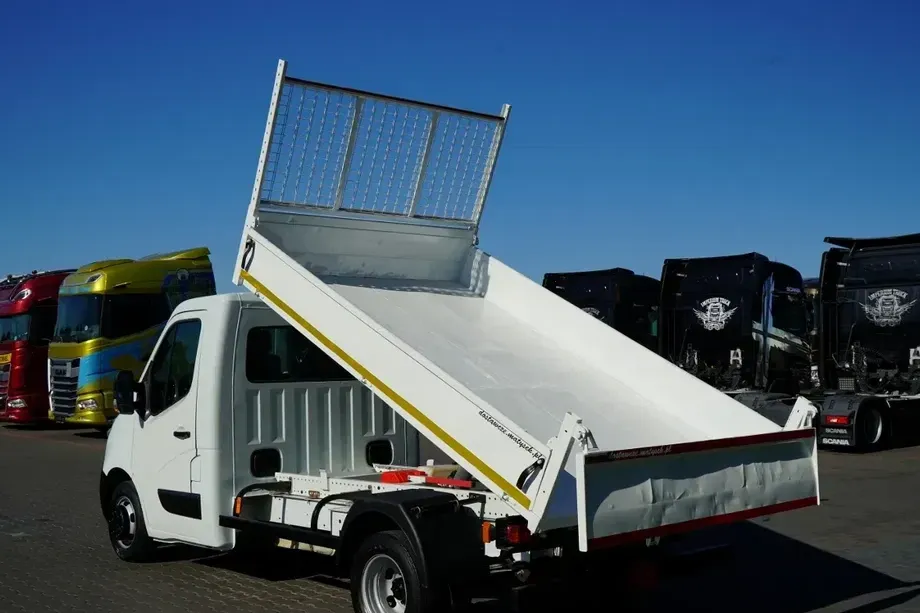Renault MASTER / BASCULATOR DIN OȚEL - 3,3 M / DUBLU / MANUAL / IMPORTAT — imagine 5