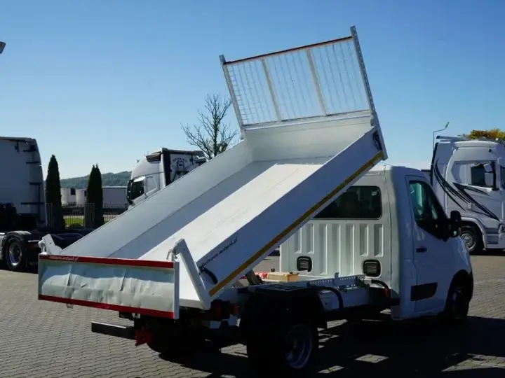 Renault MASTER / BASCULATOR DIN OȚEL - 3,3 M / DUBLU / MANUAL / IMPORTAT