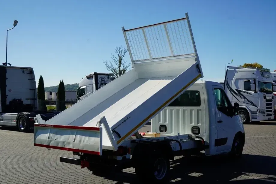 Renault MASTER / BASCULATOR DIN OȚEL - 3,3 M / DUBLU / MANUAL / IMPORTAT — imagine 6