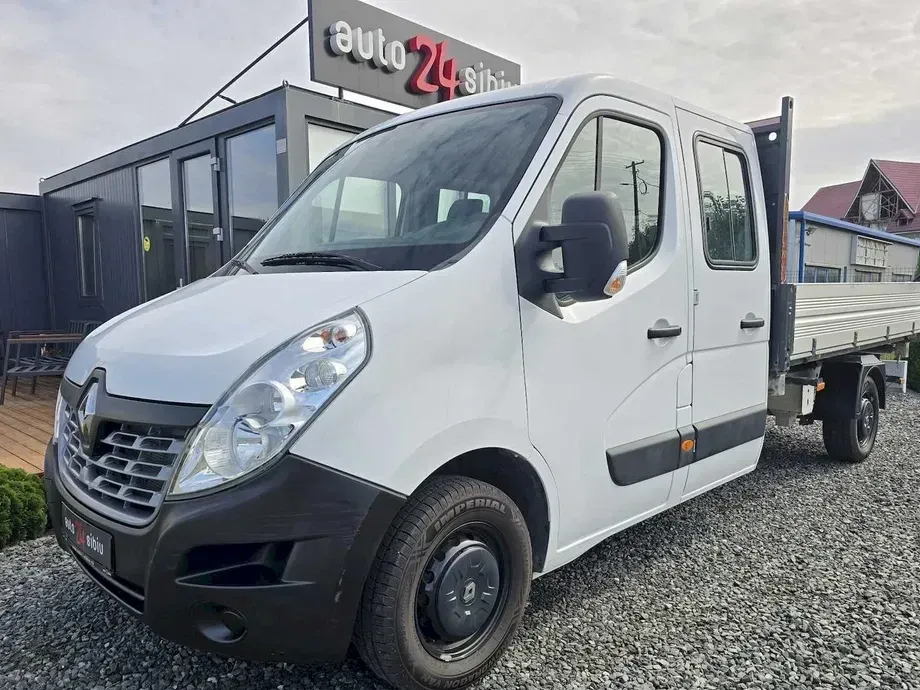Renault Master 6 loc. bena Scattolini basculabila 3 parti, 33700 km, 2019. — imagine 3