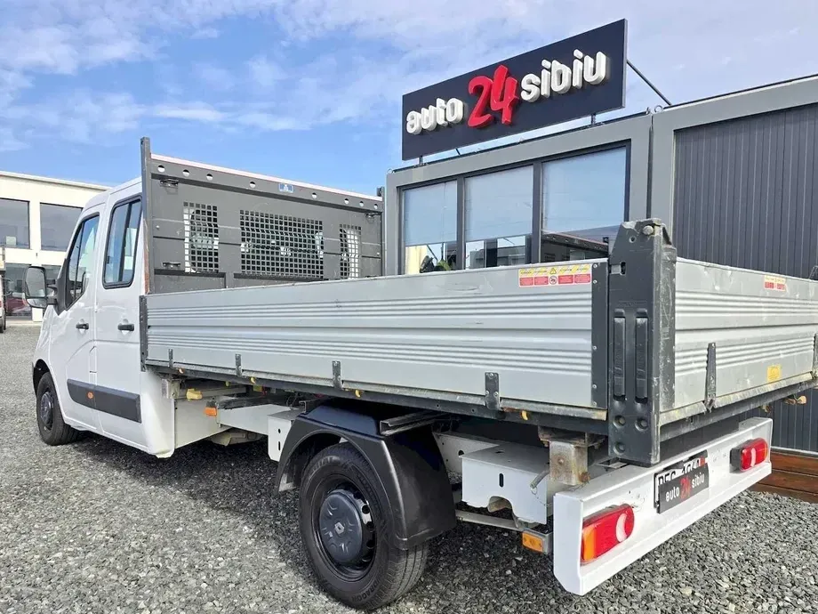 Renault Master 6 loc. bena Scattolini basculabila 3 parti, 33700 km, 2019. — imagine 2
