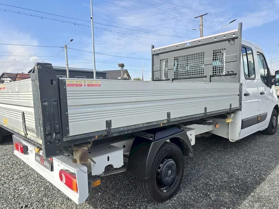 Renault Master 6 loc. bena Scattolini basculabila 3 parti, 33700 km, 2019. — imagine 8