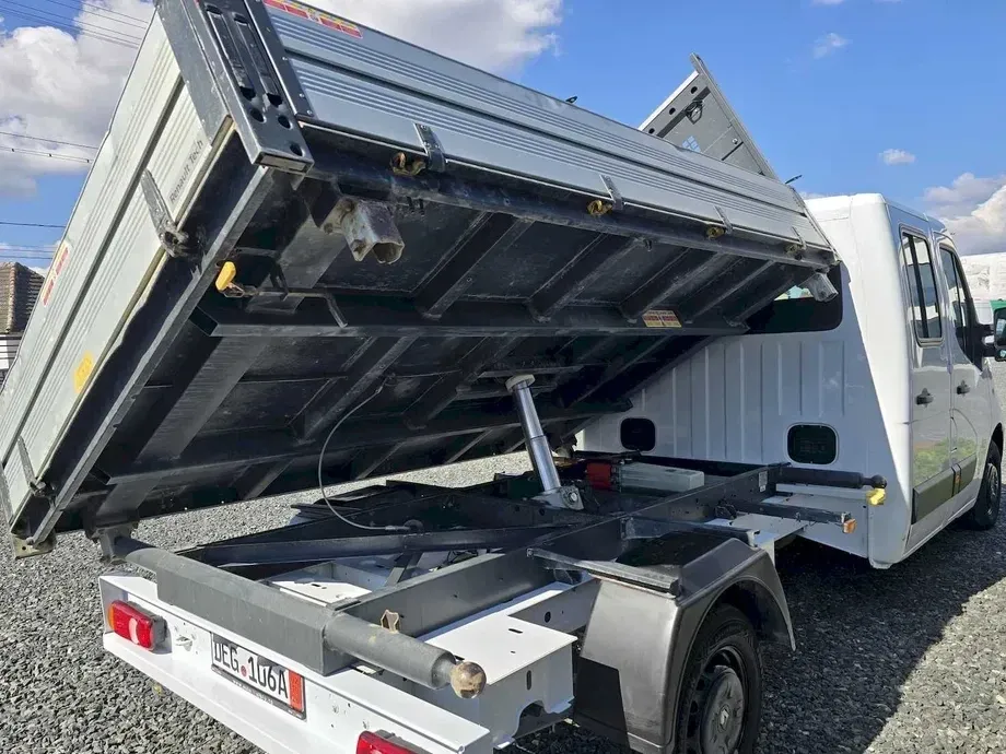 Renault Master 6 loc. bena Scattolini basculabila 3 parti, 33700 km, 2019. — imagine 7
