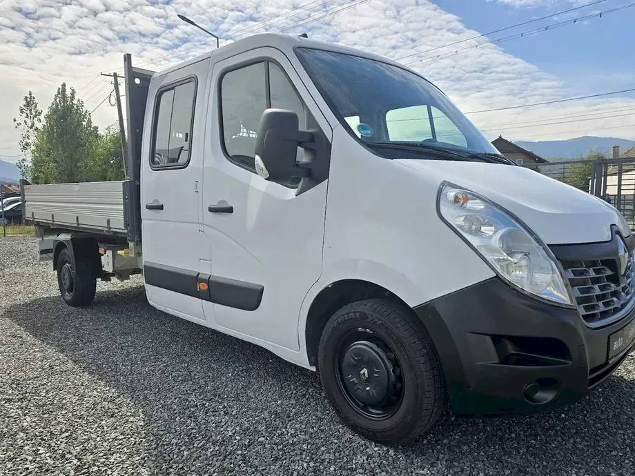 Renault Master 6 loc. bena Scattolini basculabila 3 parti, 33700 km, 2019. — imagine 5