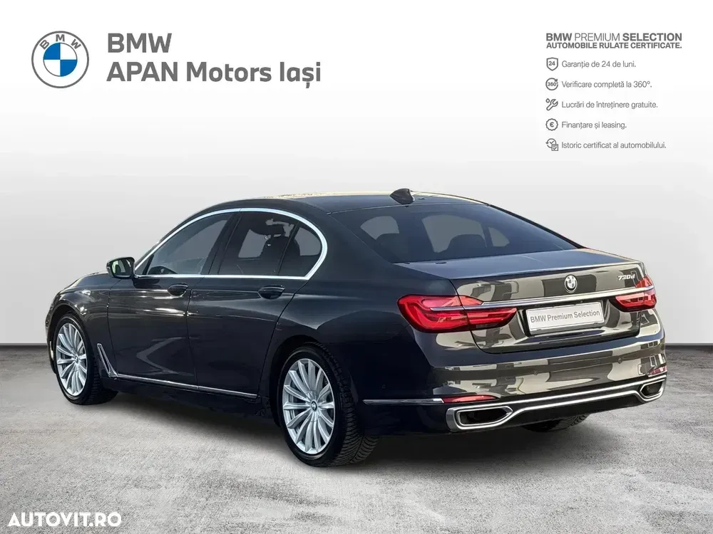 BMW Seria 7 G11/G12 [2015 - 2022] 730d — imagine 3