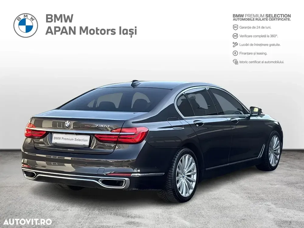 BMW Seria 7 G11/G12 [2015 - 2022] 730d — imagine 5