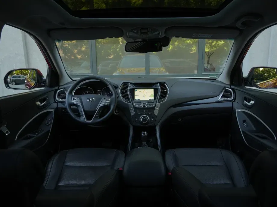 Hyundai Santa Fe blue 2.2 CRDI 4WD Automatik Style — imagine 4