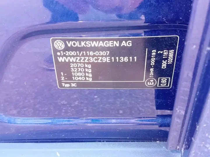 Volkswagen Passat B6 2.0 TDI Comfortline DPF BlueMotion Technology