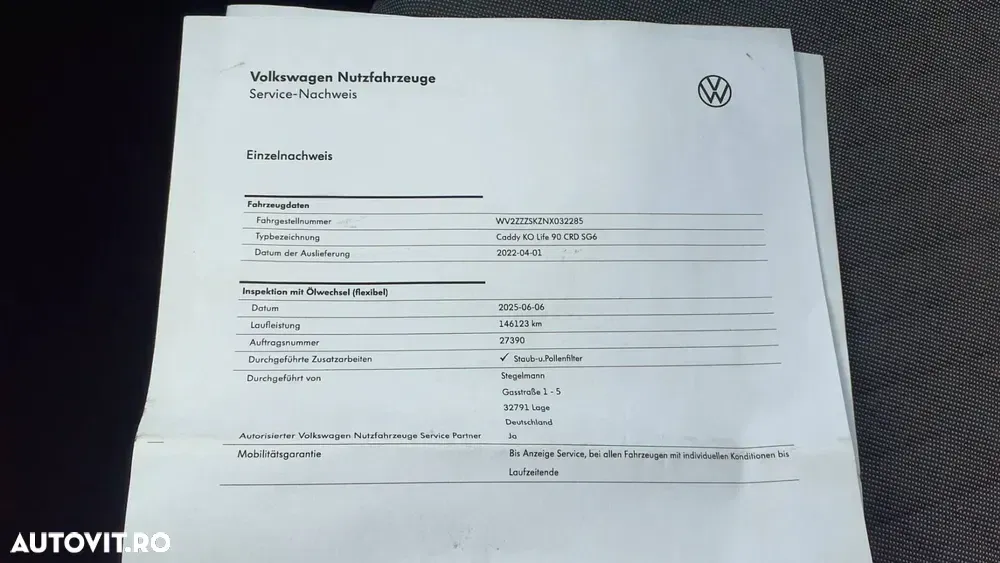 Volkswagen Caddy Life 2.0 TDI 90 kW — imagine 6