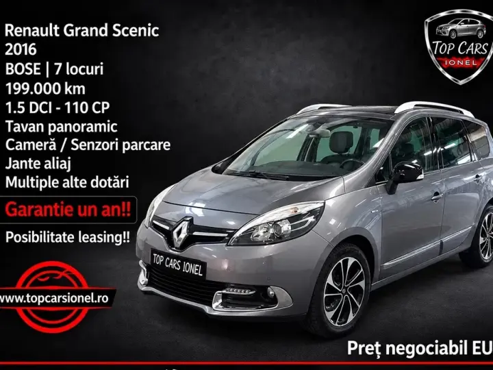 Renault Grand Scenic ENERGY dCi 110 EDC BOSE EDITION