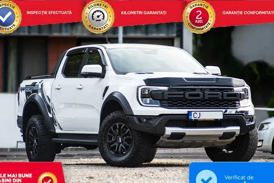 Ford Ranger III 3.0 EcoBoost 288 CP 4x4 Cabina Dubla Raptor Aut. — imagine 2