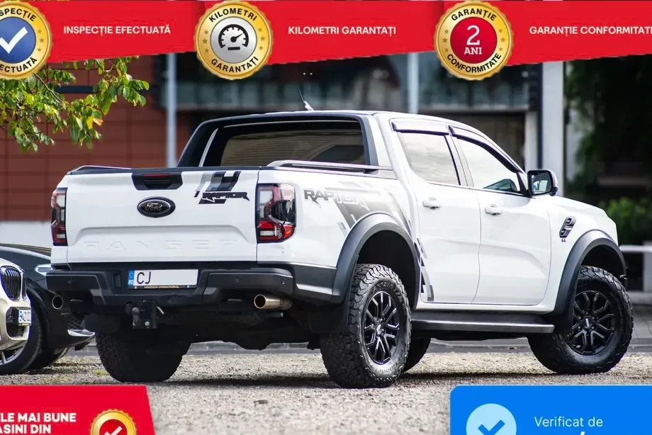 Ford Ranger III 3.0 EcoBoost 288 CP 4x4 Cabina Dubla Raptor Aut. — imagine 3