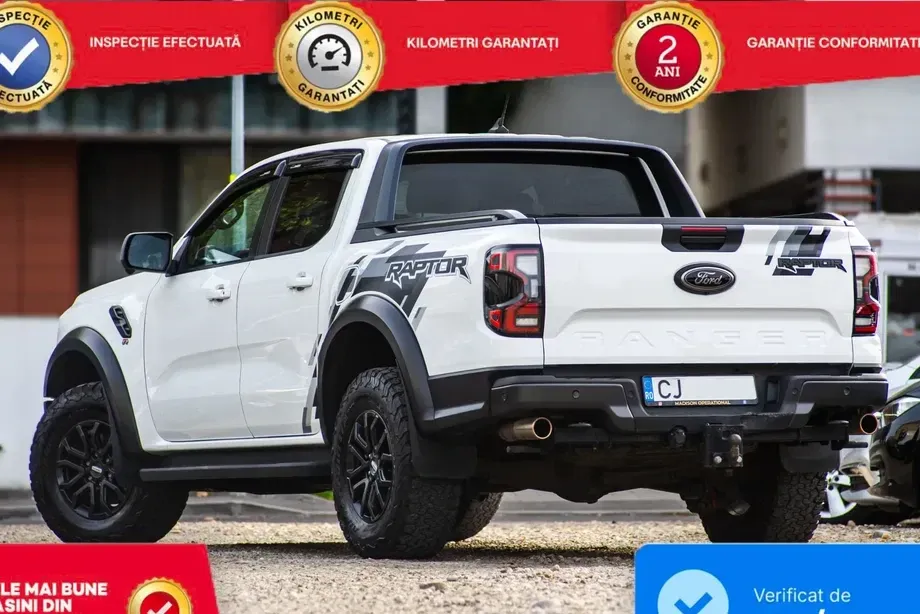 Ford Ranger III 3.0 EcoBoost 288 CP 4x4 Cabina Dubla Raptor Aut. — imagine 4