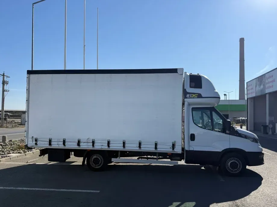 Iveco Daily 35S18H 4100 176 CP - prelată, Webasto, cabină dormit — imagine 4