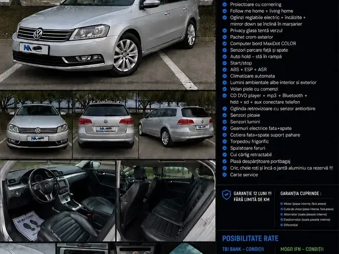 Volkswagen Passat B7 2.0 TDI DPF Highline