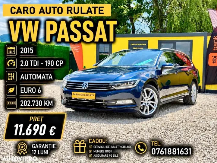 Volkswagen Passat B8 2.0 TDI SCR DSG Highline