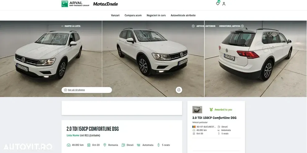 Volkswagen Tiguan 2.0 TDI DPF DSG Comfortline — imagine 6